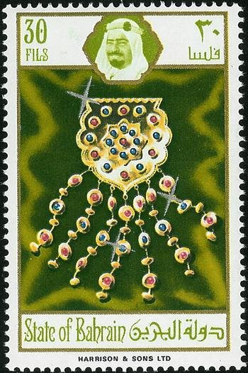 Hangings of gold and jewels