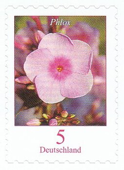 Stamp, Phlox (Self-Adhesive), Germany, Federal Republic,  , Flowers, Plants (Flora)