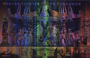 Souvenir Sheet, Saint Astrik, Hungary,  , Religion, Saints