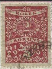 Revenue stamp - Type 1919
