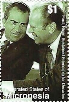 Stamp, Gerald R. Ford, Micronesia, Federated States of,  , Heads of State