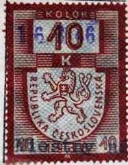 Revenue stamp - Type 1938