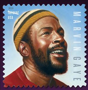 Stamp, Marvin Gaye, Singer, United States of America,  , Famous People, Musicians, Singers
