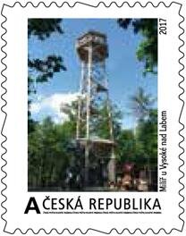 Stamp, Milíř u Vysoké nad Labem, Personalized and Private Mail Stamps,  , Towers