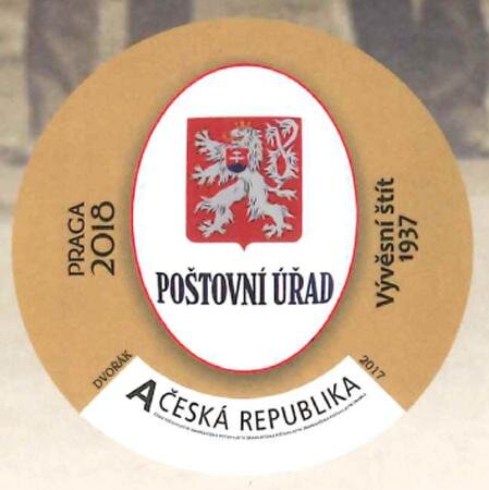 Historical postal shields - Signboard 1937