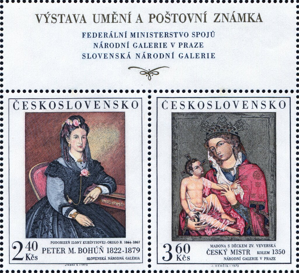 Ilona Kubinyiova, P. Bohun. Virgin and Child-Veveri Madonna.
