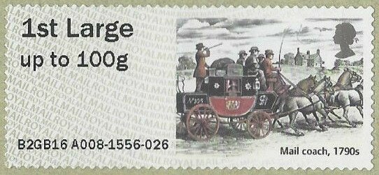 Mail coach, 1790s