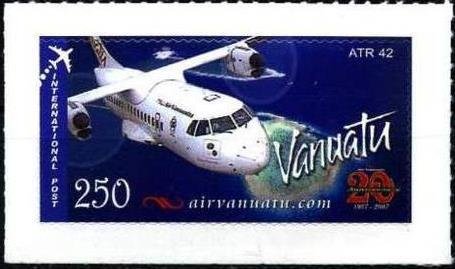 ATR 42 over Port Vila