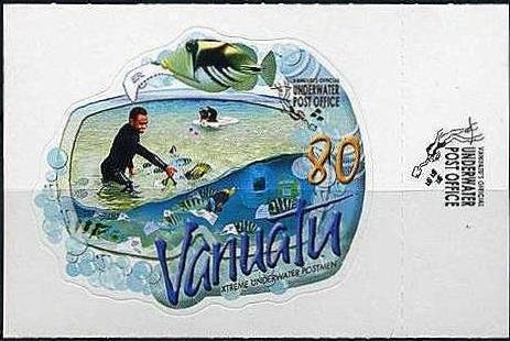 Postman "feeds" Fish with Letters