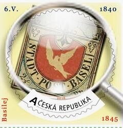 První poštovní známky světa - Basilej (1845)
