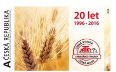 Stamp, Jatky Tismice, s. r. o. - Pšenice, Personalized and Private Mail Stamps,  , Cereals, Plants (Flora)
