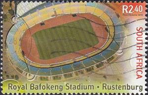 Stamp, Royal Bafokeng Stadium, Rustenburg, South Africa,  , Football (Soccer), Sports, Stadiums