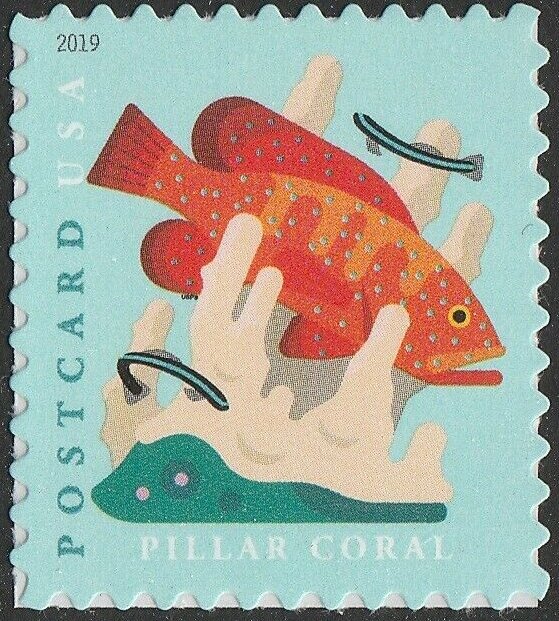 Pillar Coral (Sheet Stamp)