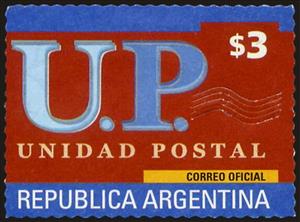 Stamp, Unidad Postal, Argentina,  , Postal Services