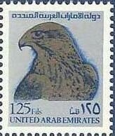 Stamp, Hawk, United Arab Emirates,  , Animals (Fauna), Birds