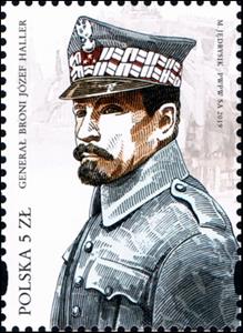 Stamp, Jozef Haller, Poland,  , Diplomacy, Joint Issues, Military Officers