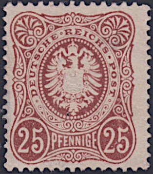 Imperial eagle and crown in oval, PFENNIGE