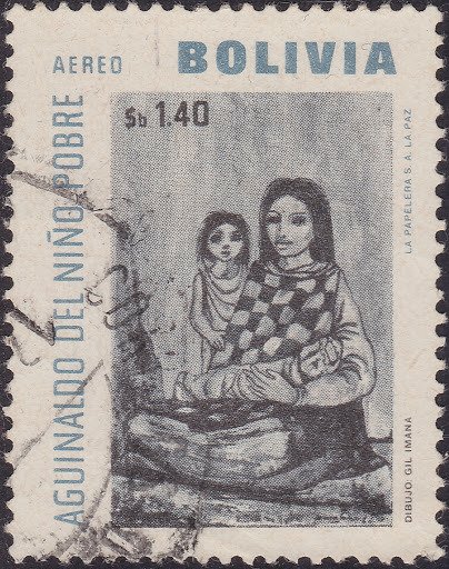 Mother and children