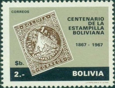 100 Years of Bolivian postage stamps