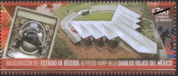 Inauguration of the Alfredo Harp Helu Baseball Stadium