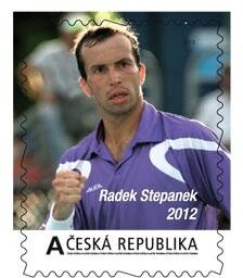 Stamp, Radek Stepanek - 2012, Personalized and Private Mail Stamps,  , Anniversaries and Jubilees, Tennis