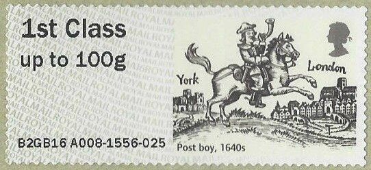 Post boy, 1640s
