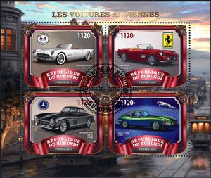 Mini Sheet, Cars, Cinderellas,  , Cars