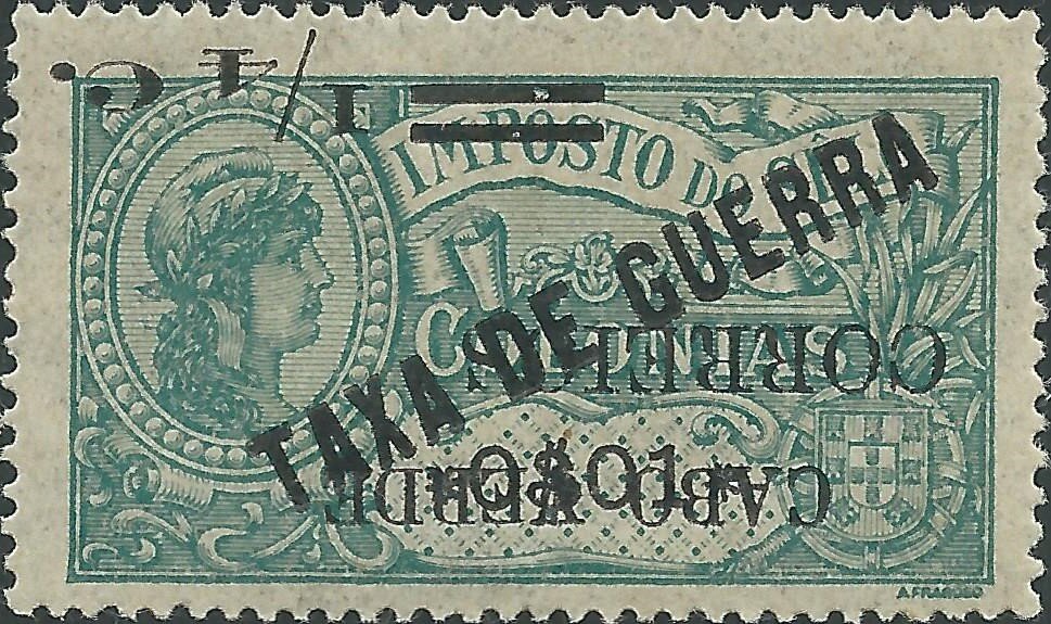 Fiscal Stamps Of Africa «TAXA DE GUERRA» with Surcharge