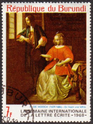 En lisant une lettre