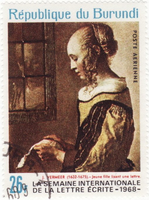 J. Vermeer : Girl reading a Letter at an Open Window