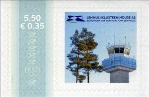 Stamp, Lennuliiklusteenindus AS, Personalized and Private Mail Stamps,  