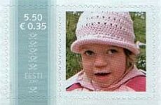 Stamp, Tüdruk, Personalized and Private Mail Stamps,  