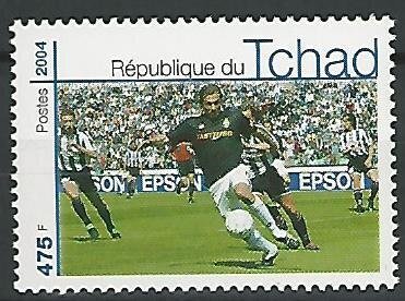 Stamp, Scene from Football Match, Cinderellas,  , Football (Soccer), Sports