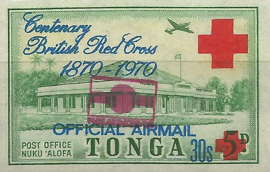 Post Office Nukuʻalofa, Centenary British Red Cross