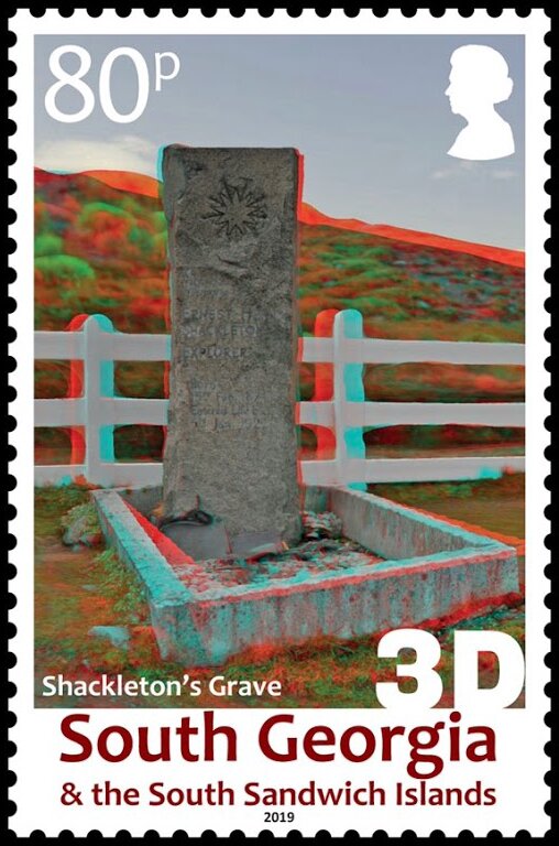 Shackleton's Grave in 3D