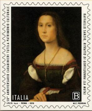 Portrait of A Woman by Raffaelo Sanzio