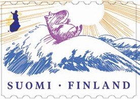 Stamp, Adventure, Finland,  , Books, Cartoons, Fairy Tales