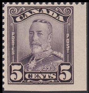 Stamp, King George V, Canada,  , Famous People, Heads of State, Kings, Men, Royalty