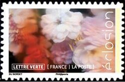 Stamp, Flowers In Bloom, France,  , Flowers, Plants (Flora)