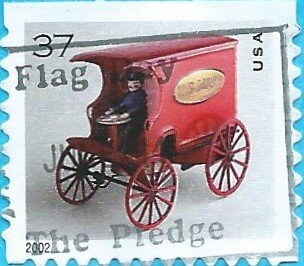 Toy Mail Wagon