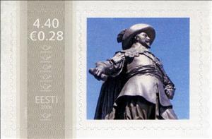 Stamp, Gustav II Adolf, Personalized and Private Mail Stamps,  , Monuments