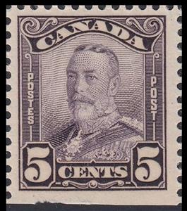 Stamp, King George V, Canada,  , Famous People, Heads of State, Kings, Men, Royalty