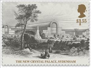 Stamp, New Crystal Palace, Sydenham, United Kingdom of Great Britain & Northern Ireland,  , Architecture, Buildings