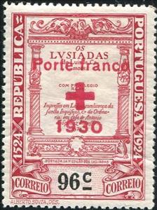 Stamp, For the Red Cross, Portugal,  , Literature, Red Cross and Red Crescent