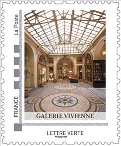 Stamp, Galerie Vivienne, France,  , Architecture