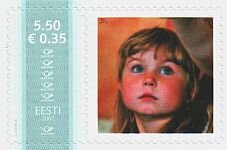 Stamp, Tüdruk, Personalized and Private Mail Stamps,  
