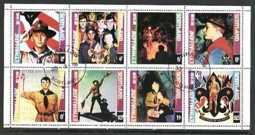 N. Rockwell`s Scout Illustrations sheet