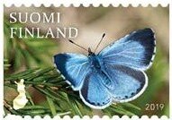 Stamp, Butterfly, Finland,  , Animals (Fauna), Butterflies, Insects