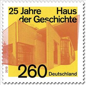 Stamp, 25 years House of History of the Federal Republic of Germany, Germany, Federal Republic,  , Architecture, Museums