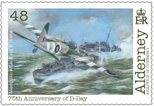 Mosquito attacking E-boats